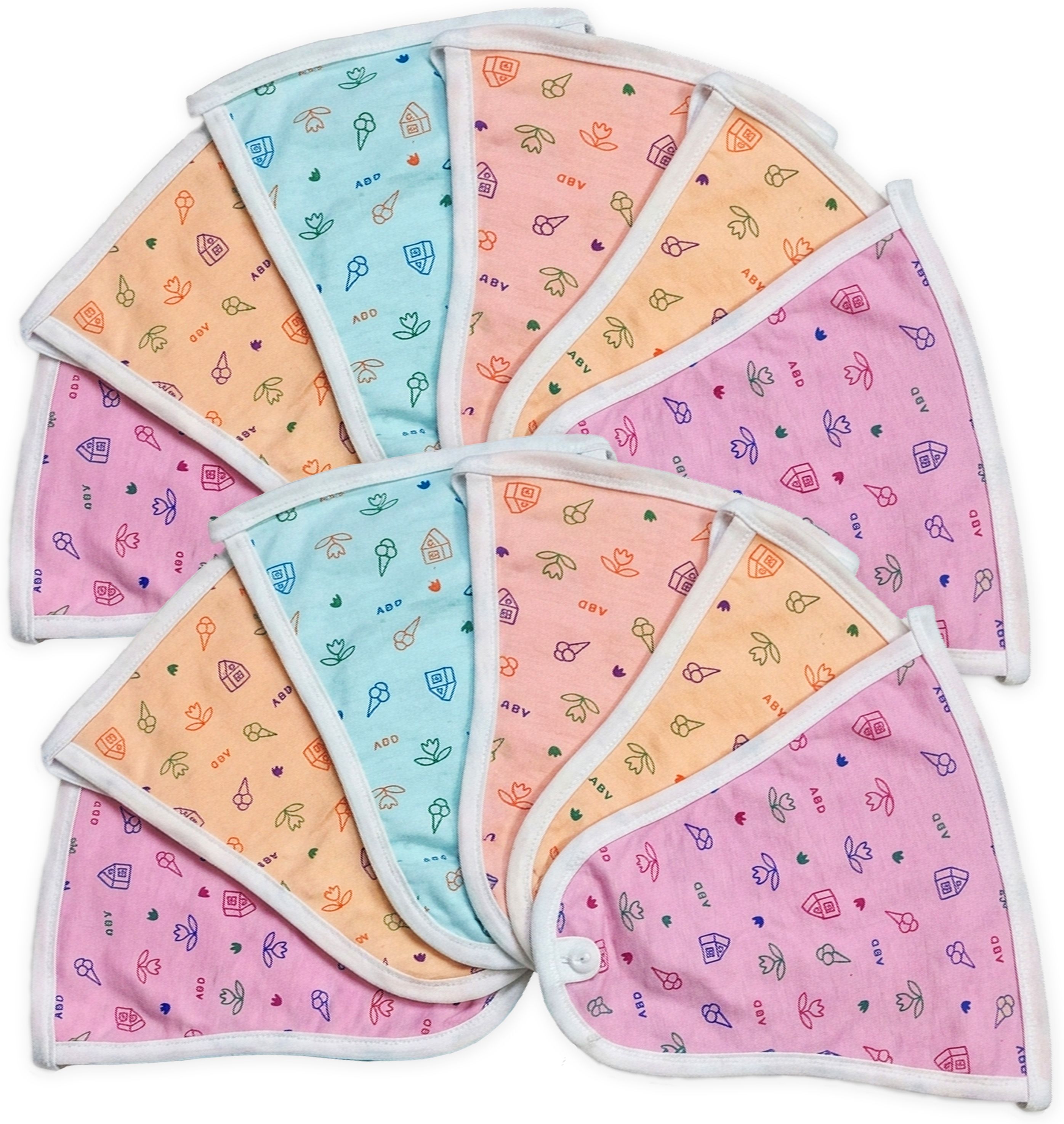 Baby Langot Set of 12 | Premium Double Layer Cotton Washable Cloth Nappies-image-41