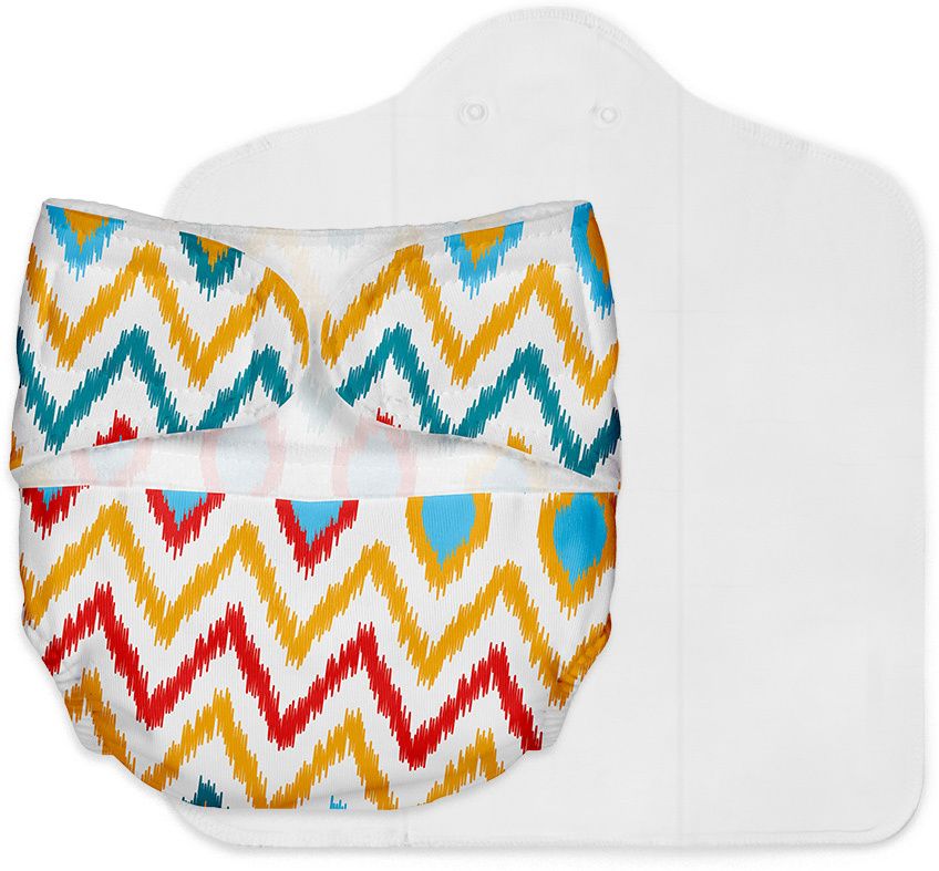 Newborn UNO Premium Cloth Diaper with Organic Cotton Pad & DryFeel Layer-image-25