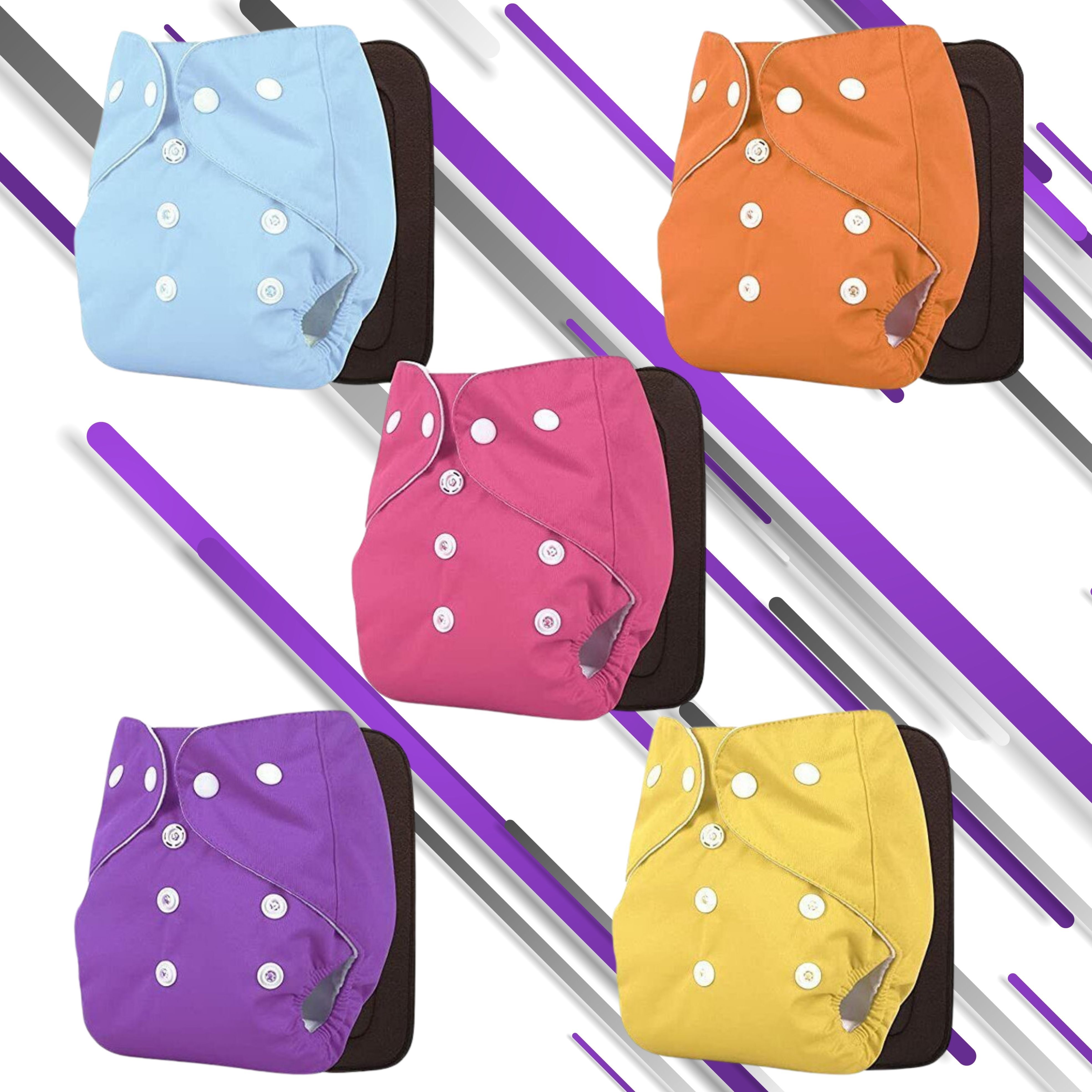 Soft Reusable Cotton Diaper for Everyday Baby Comfort-image-16