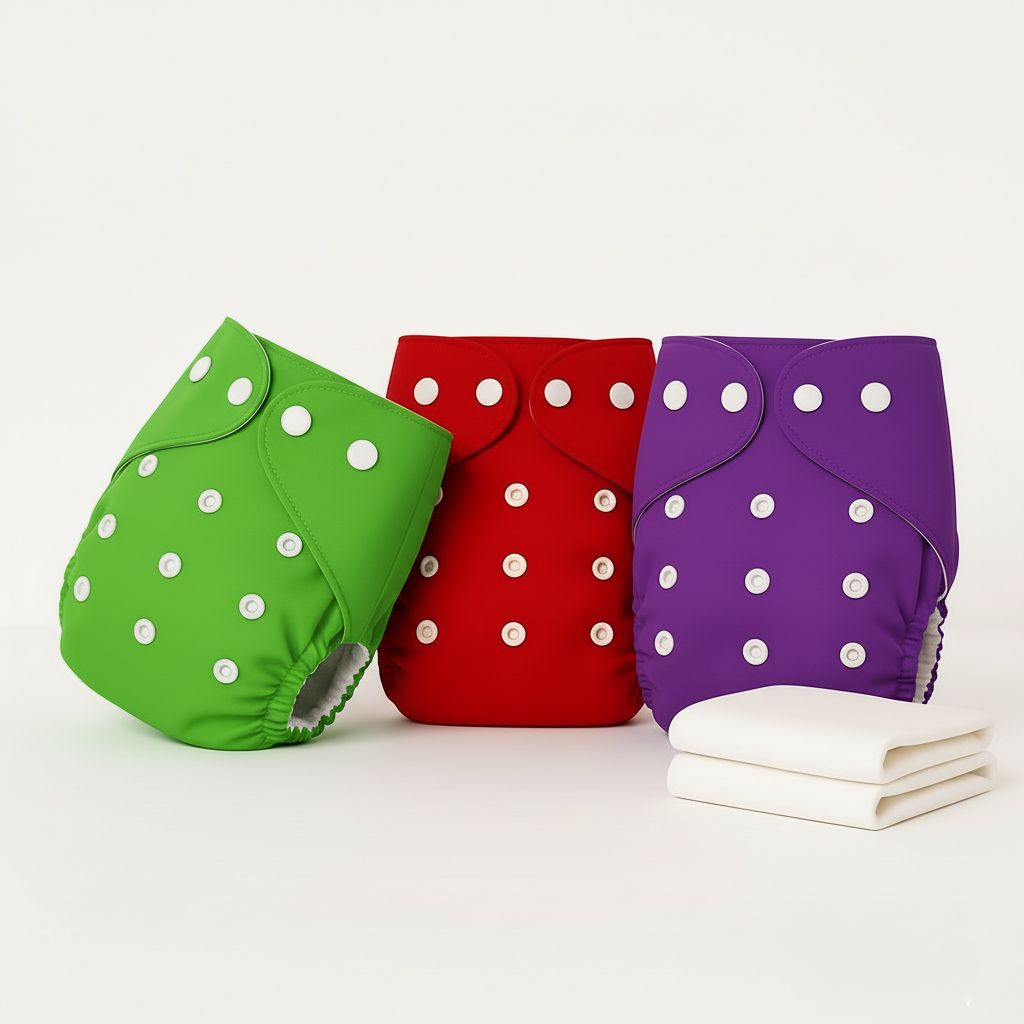 pentoo Eco-Friendly Reusable Cloth Diaper Set of 3-picture-37