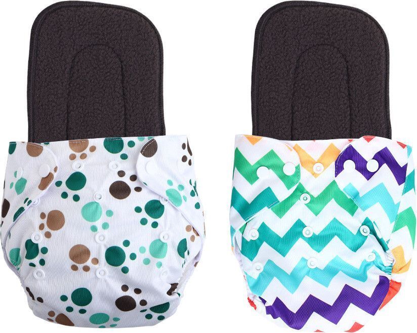 Print Reusable Cloth Diapers + Insert Pad Washable 100% Absorption 0-3 yr-13Texl-image-41