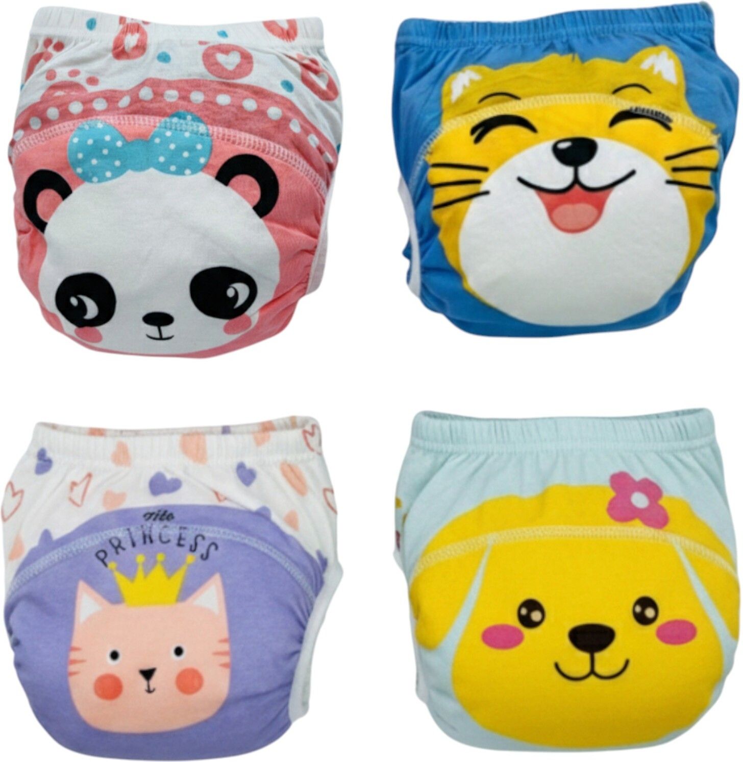 nvskids Baby Padded Training Pants for Boys & Girls – Pack of 4 |-picture-35
