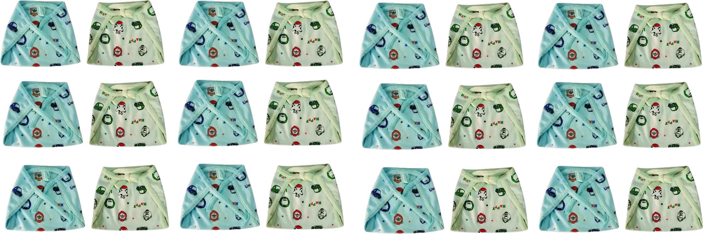 Cotton Langot / Cloth Diapers Washable Reusable U-Shaped Printed Cloth for Kids-image-33