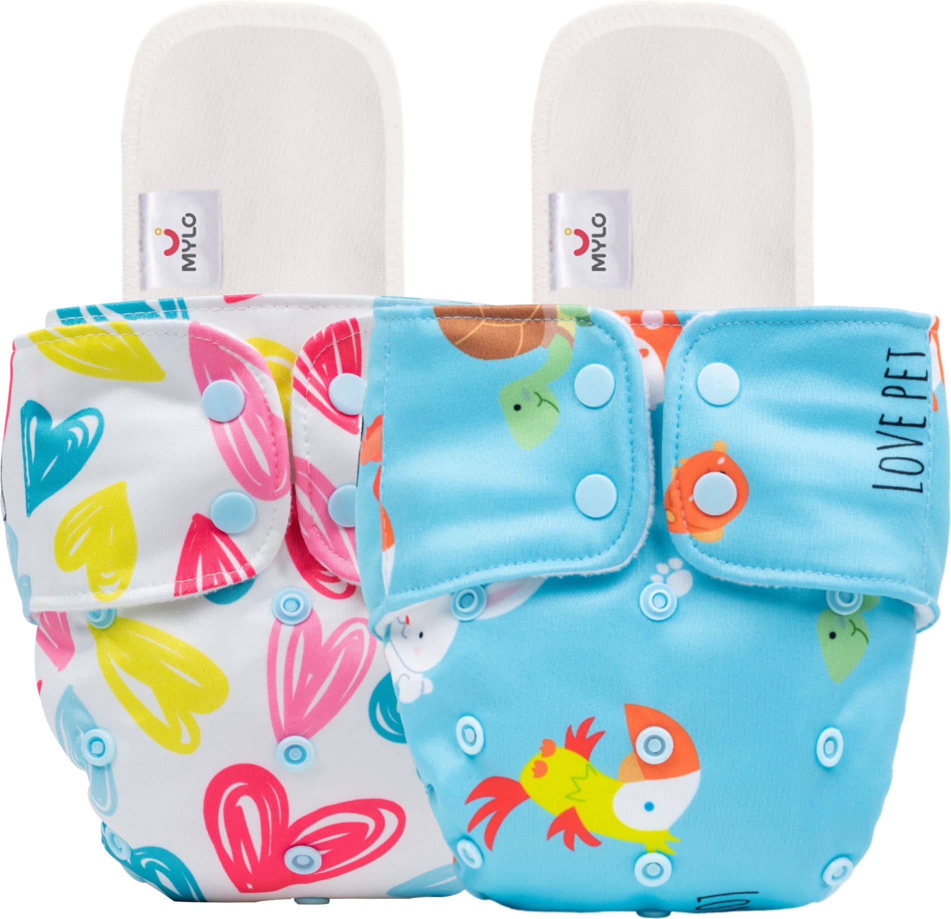 mylo Baby Leak-Proof Baby Cloth Diaper | Reusable, Washable & Adjustable, 3M-3Y-picture-12