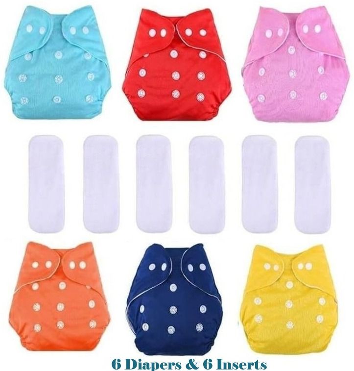 babepanda Washable & Reusable Diapers with Insert- Soft, Adjustable, High-absorbent-picture-48