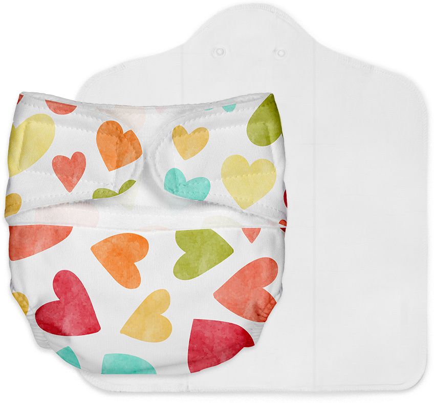 Newborn UNO Premium Cloth Diaper with Organic Cotton Pad & DryFeel Layer-image-26