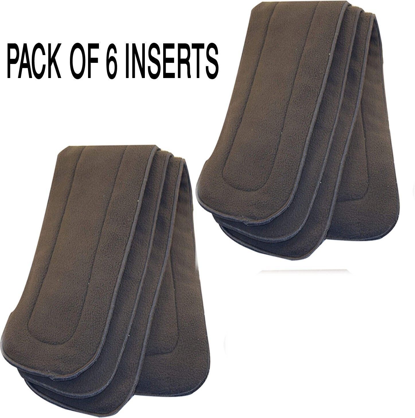 classy culture diaper inserts reusable (Pack of 6) baby washable Cloths Inserts for baby (5 la-picture-38