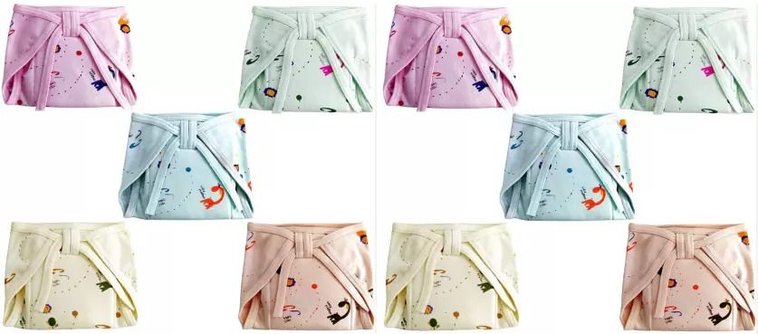 Babies Cotton Cloth Langot / Nappy U Shaped Washable and Reusable-image-11