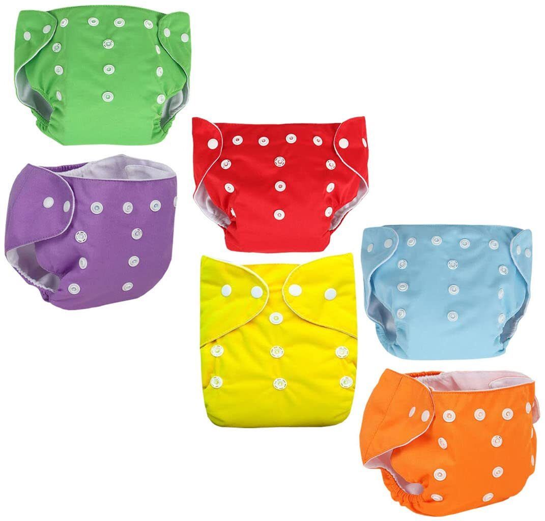 kidska Diaper for New Born Baby/Cloth Diaper/Reusable Pack of 6 Pads-picture-28