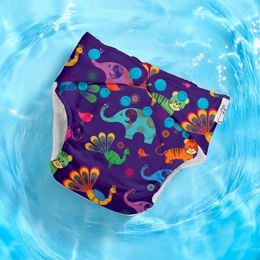 Swimming Diapers for Babies & Toddlers-Washable, Reusable & Adjustable-Pack of 1-image-3