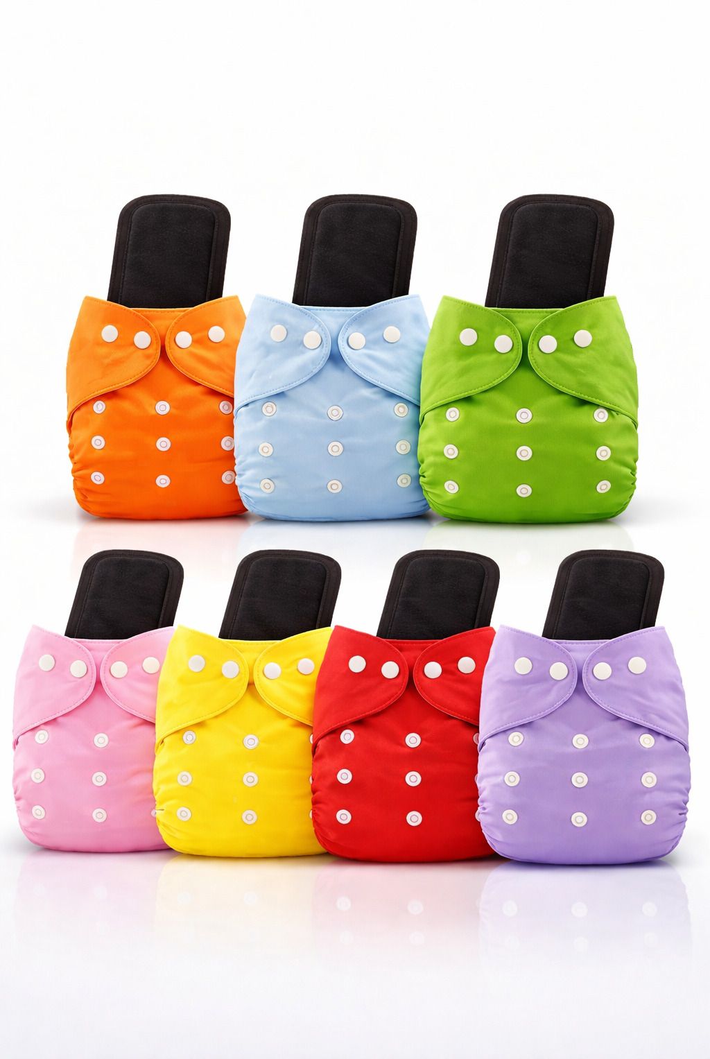 Baby Cloth Diaper Premium Combo | Insert Included | Anti Rash | Pack Of 02-image-19