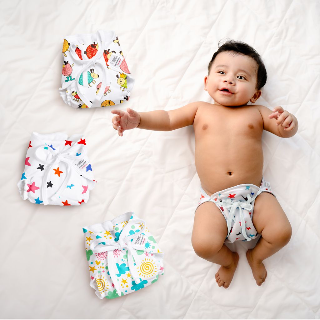 DryFeel Langot for Newborn Baby | Premium Cotton Padding | 0 - 9M | 5-10kg |3pc-image-14