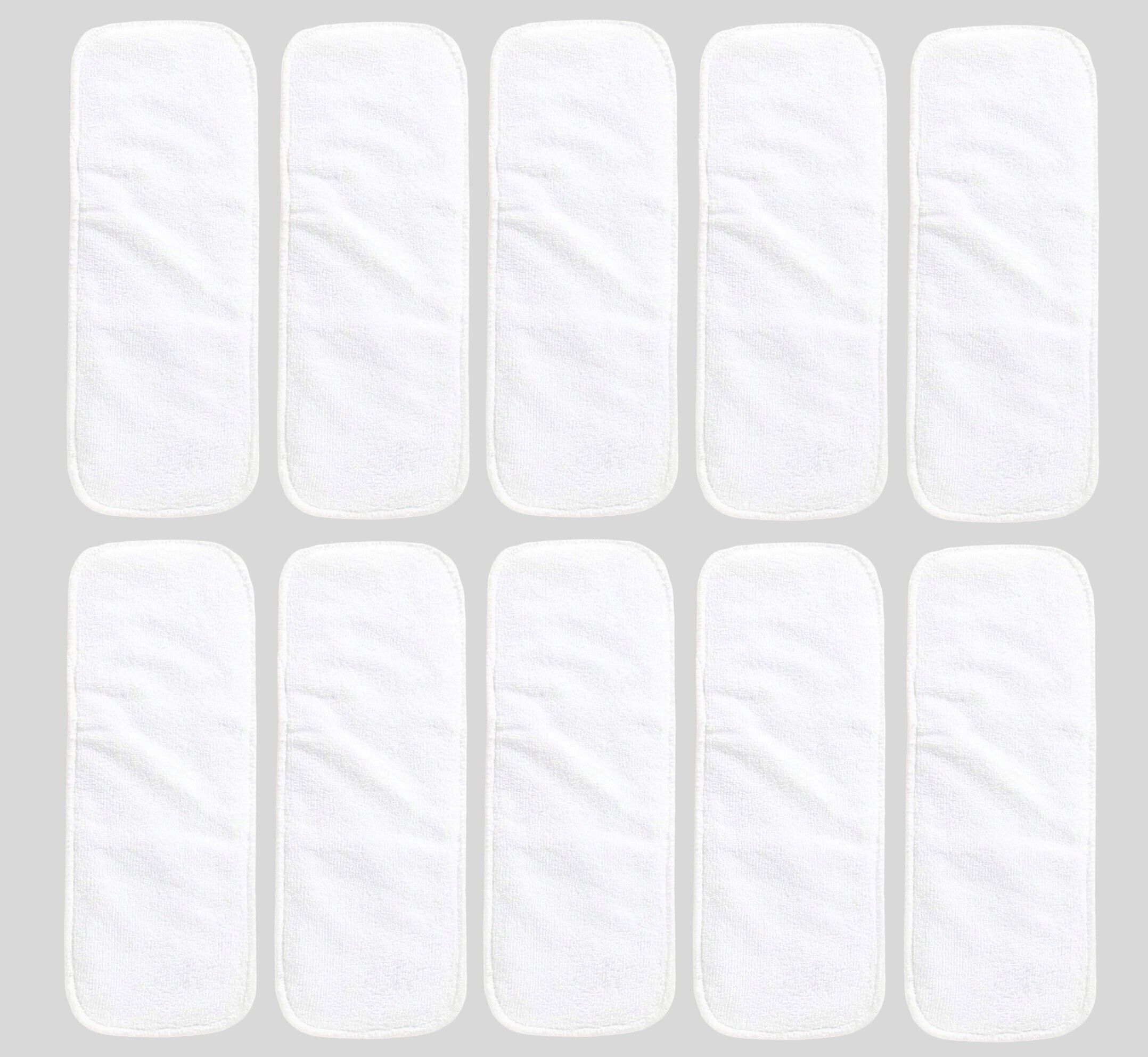 sbts Reusable Baby Cloth Diaper Wet free Inserts Washable White Nappy (Pack of 10)-picture-16
