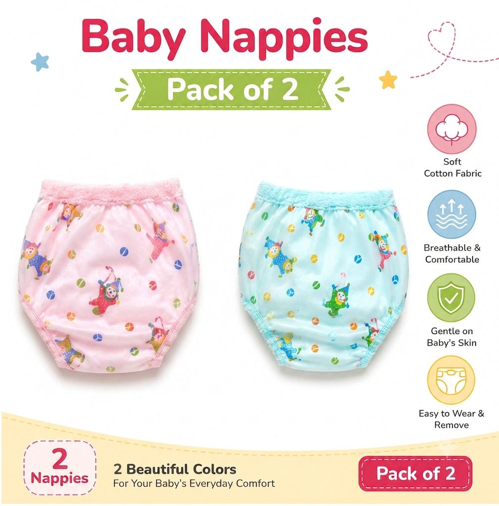 Cloth Diaper Printed Plastic Panty Waterproof Reusable Washable For Kids Newborn-image-20