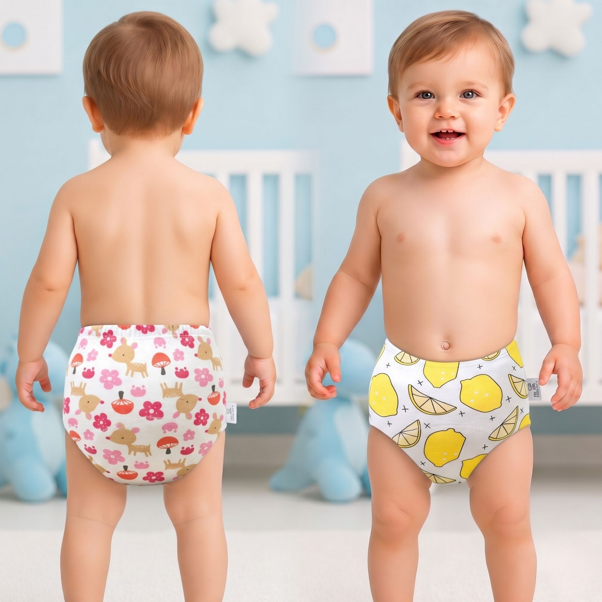 bembika Reusable Potty Training Pants for Babies (L| 18-24Month Blue)-picture-47