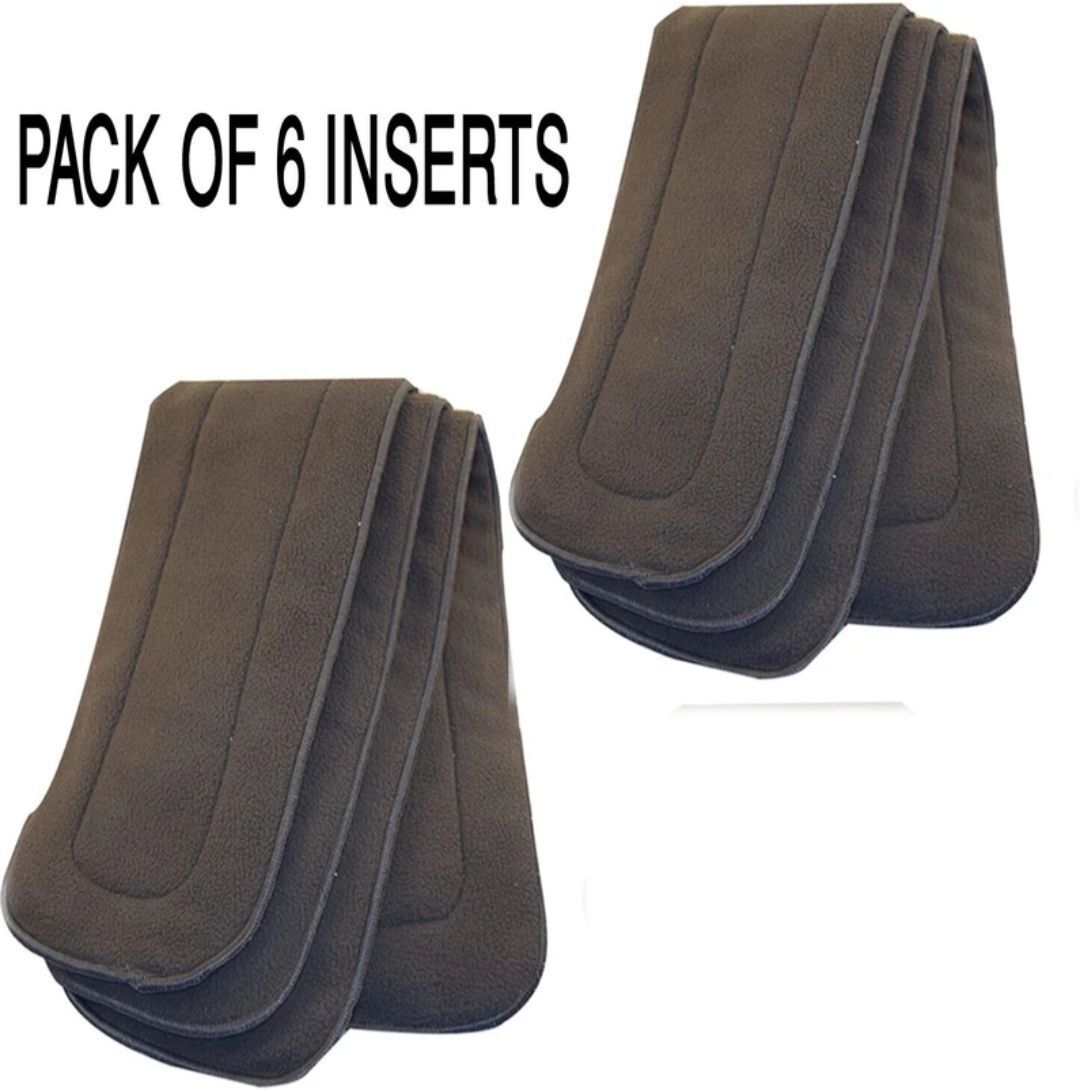 5 Layer Reusable Cloth Diaper Inserts/Nappy Liners, baby diaper insert-image-39