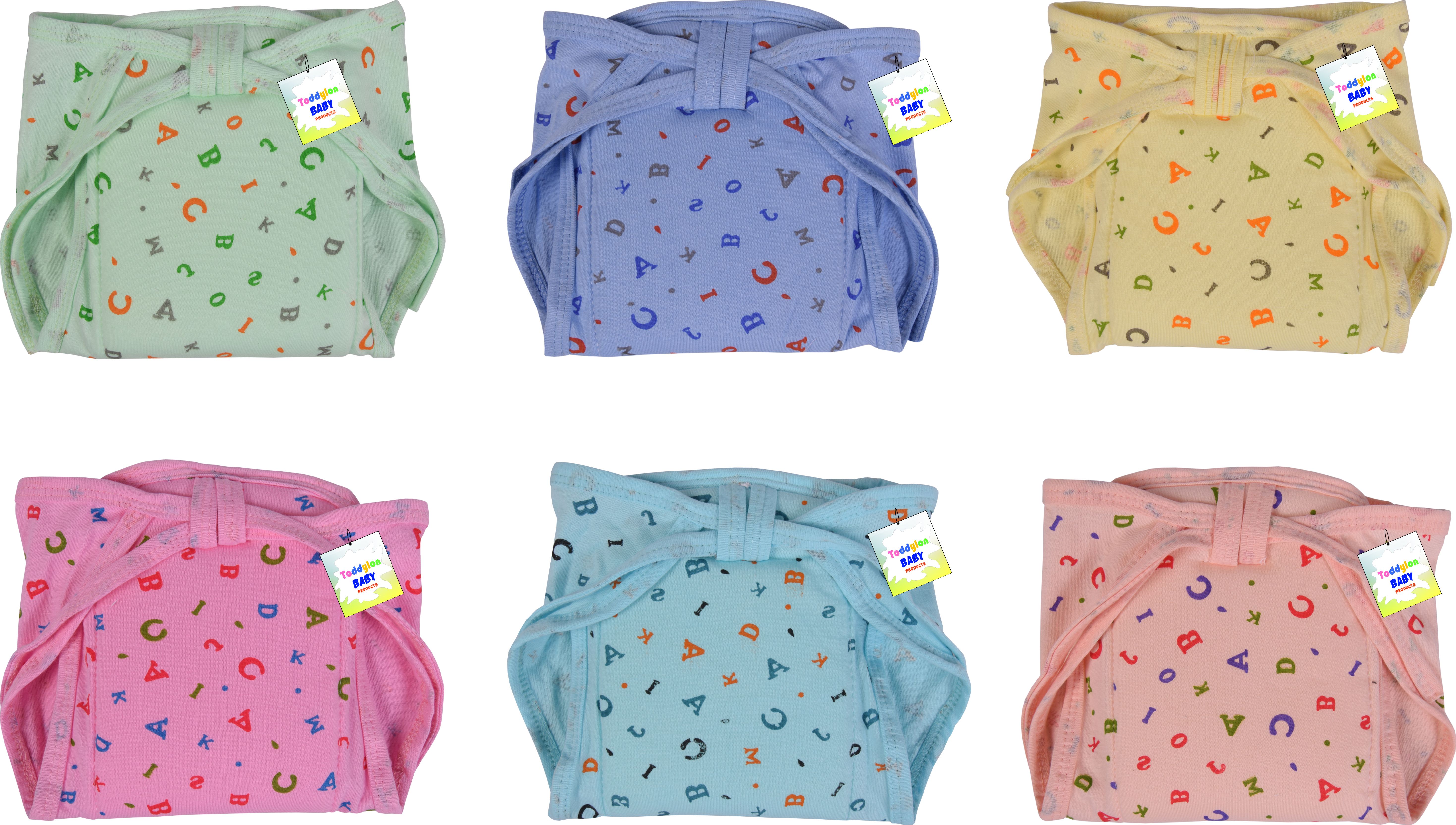 kwitchy New Born Baby Nappies Padded Single Layer Nappy-picture-25