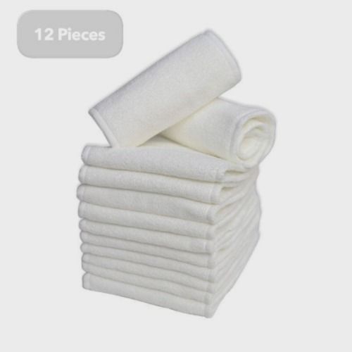 kroeber Washable & Reusable Soaker, White Liners, Inserts or Pads for Baby Diapers-picture-30