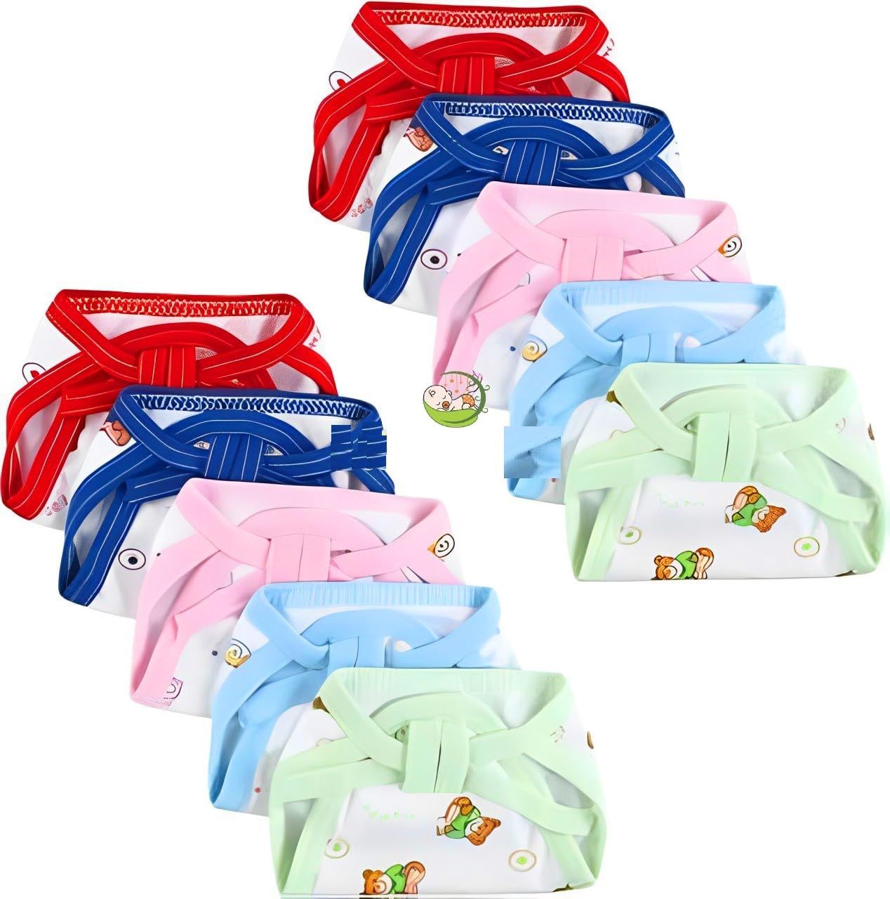 pearsilk new born Baby's Cotton Cloth Diapers/Langot/nappy U Shaped Washable and Reusable-picture-10