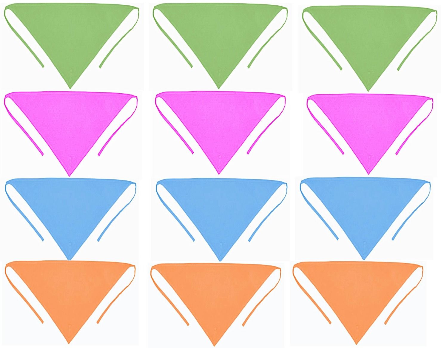Cotton Nappies for new born baby 0-6 months, 12 Langot Washable and Reusable-image-23