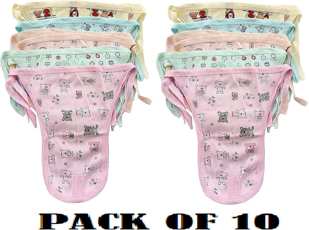 Diapers Triple Layer Cotton Cloth Nappies Extra Padded- Extra Absorbent-image-2