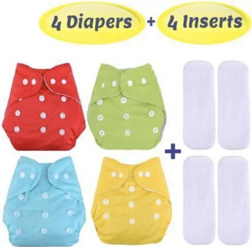 Baby Reusable Diaper - Soft, Adjustable, Leak-Proof Diaper for Newborns-image-47