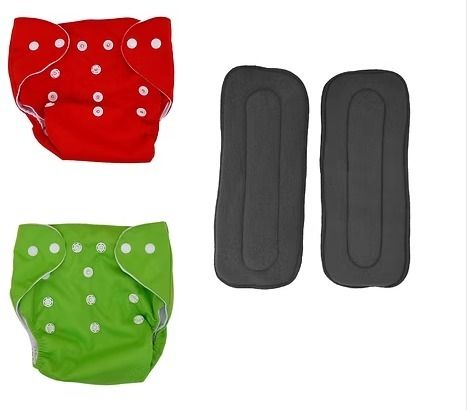 amr fashion WASHABLE REUSEABLE DIAPERS PACK OF 4 DIAPERS + 4 INSERTERS-picture-38