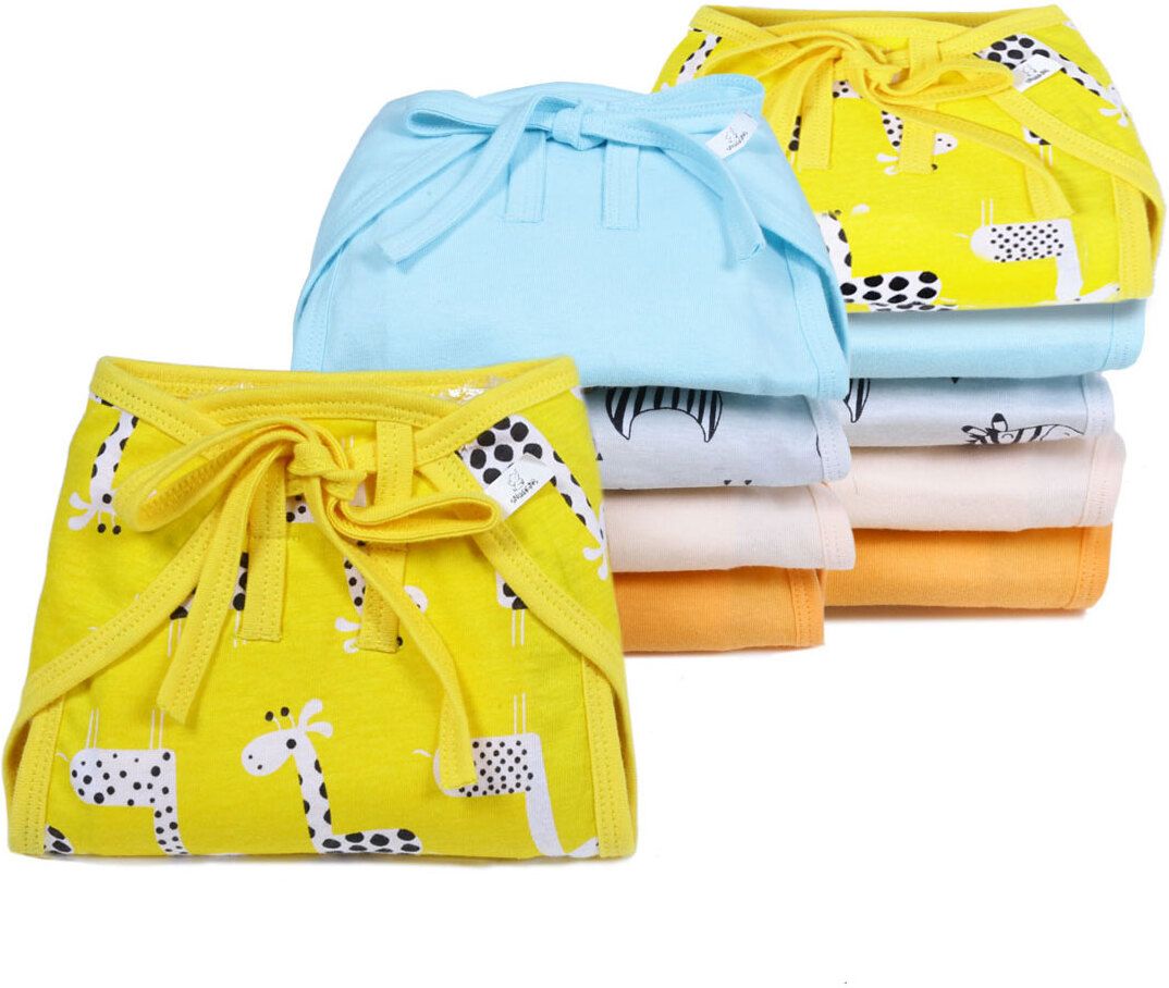 snugkins 100% Cotton Nappy Large Size (5-10Kg) - Pack of 10-picture-13