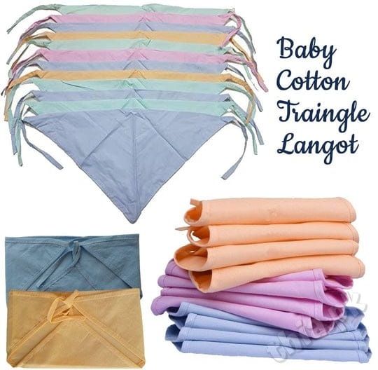 diptych enterprises Washable Reusable Cotton Diapers/Nappy/Langot for New Born Baby-picture-18