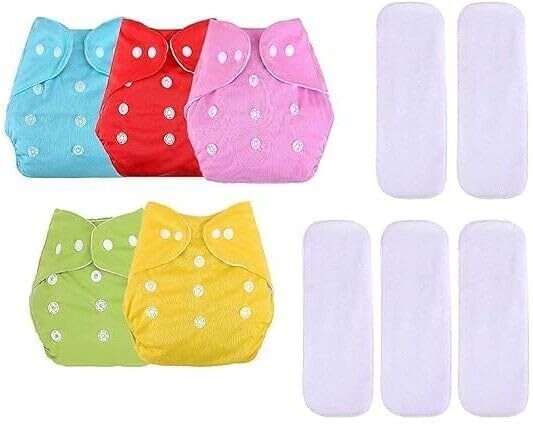 kindar care EcoDry Pro Adjustable Reusable Baby Cloth Diaper (0-3 Years)-picture-28