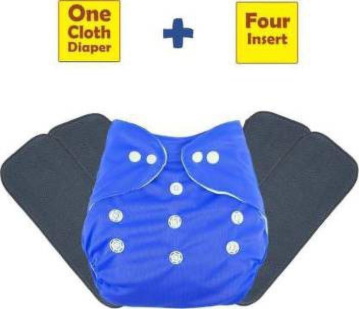 babepanda Adjustable Size Reusable Baby Potty Cloth Diapers With Charcoal Color Inserts Co-picture-29