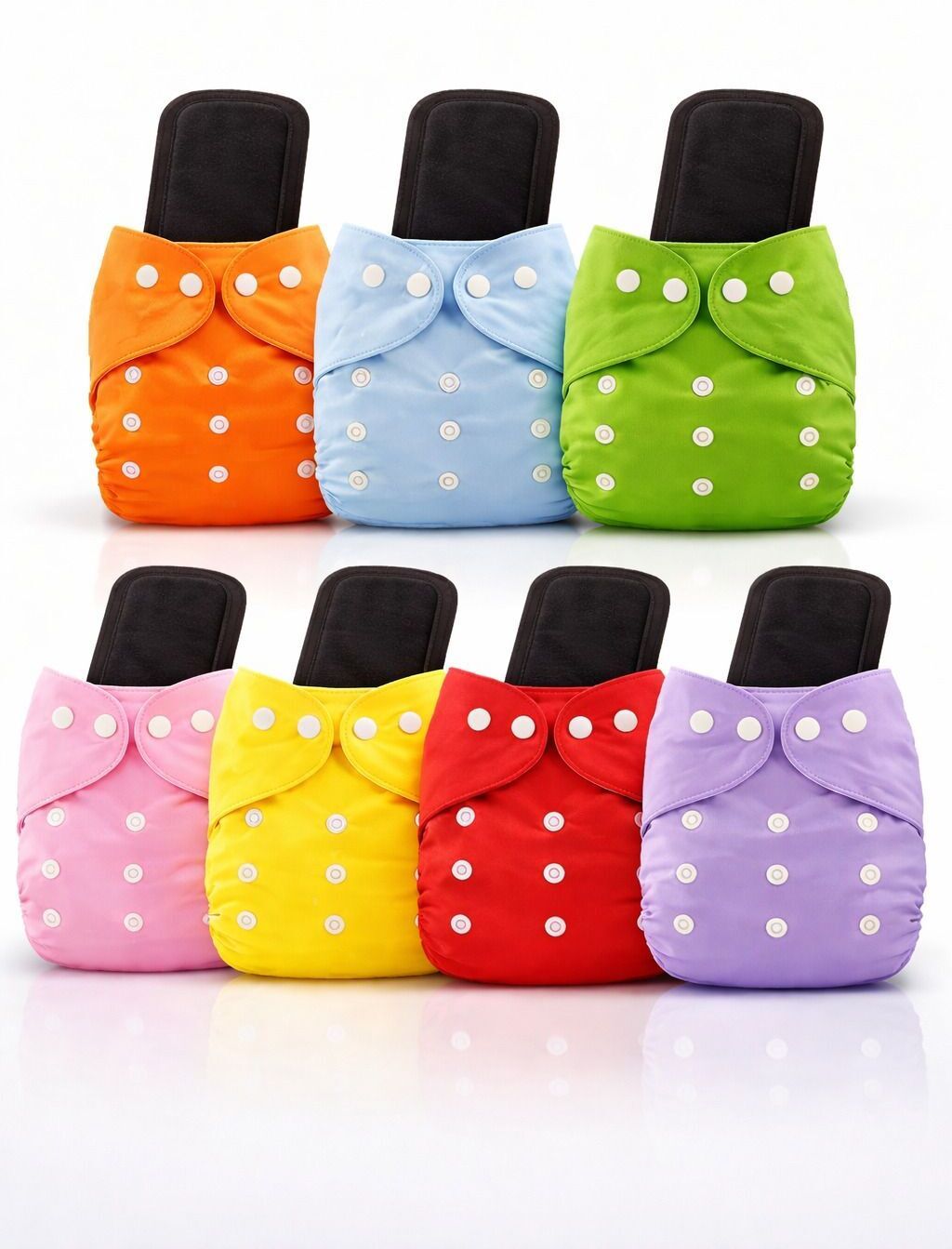 babepanda Baby Cloth Diaper Premium Combo | Insert Included | Anti Rash | Pack Of 02-picture-20