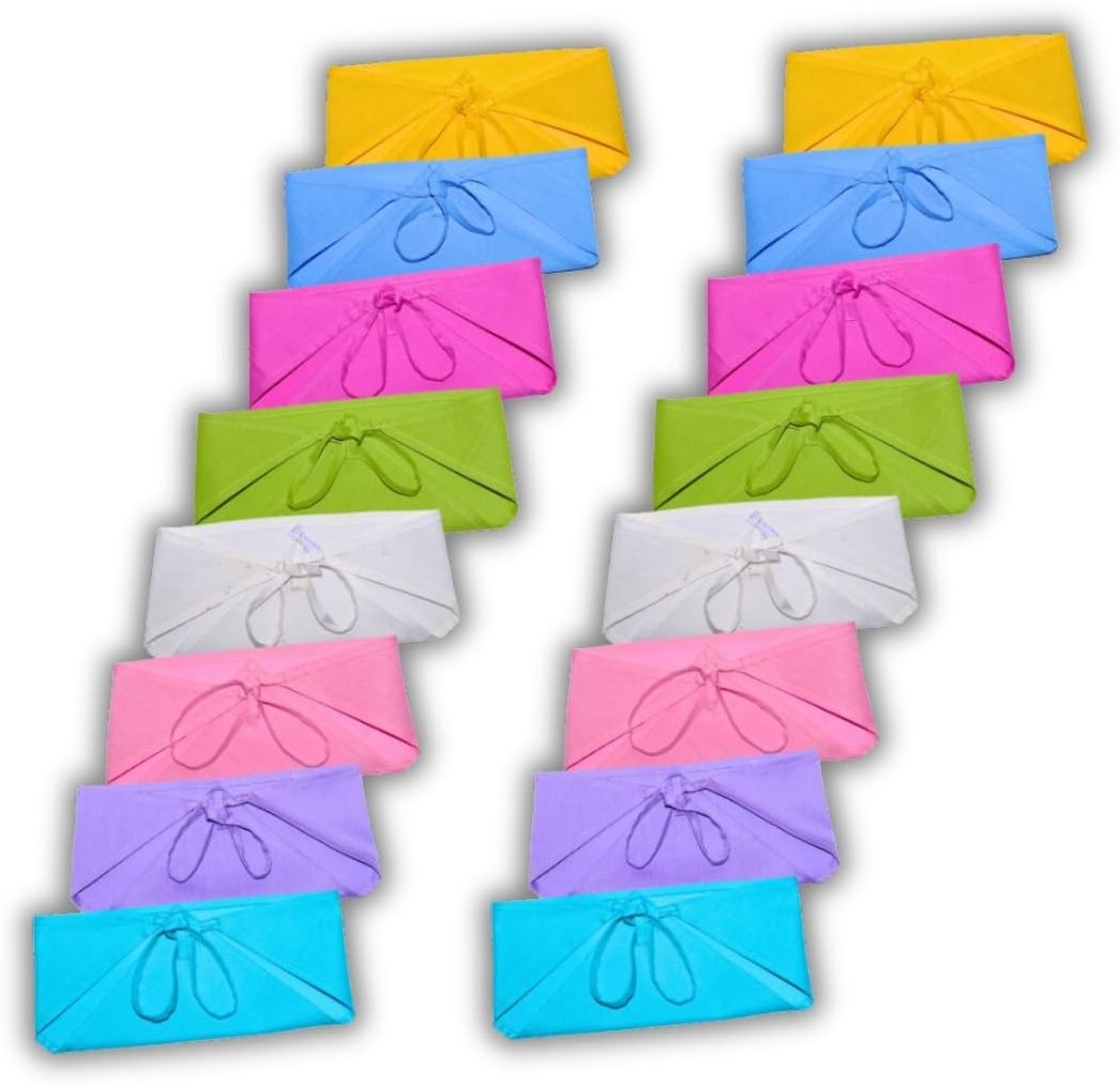 Cotton Nappies for new born baby 0-6 months, 16 Langot Washable and Reusable-image-19