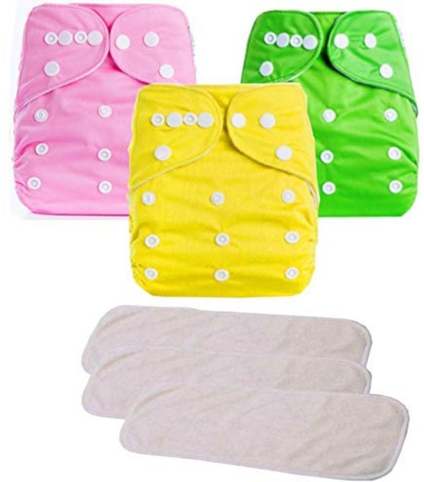 shukan Nappies With Multi Layered Micro Fibre Insert Pads-picture-24