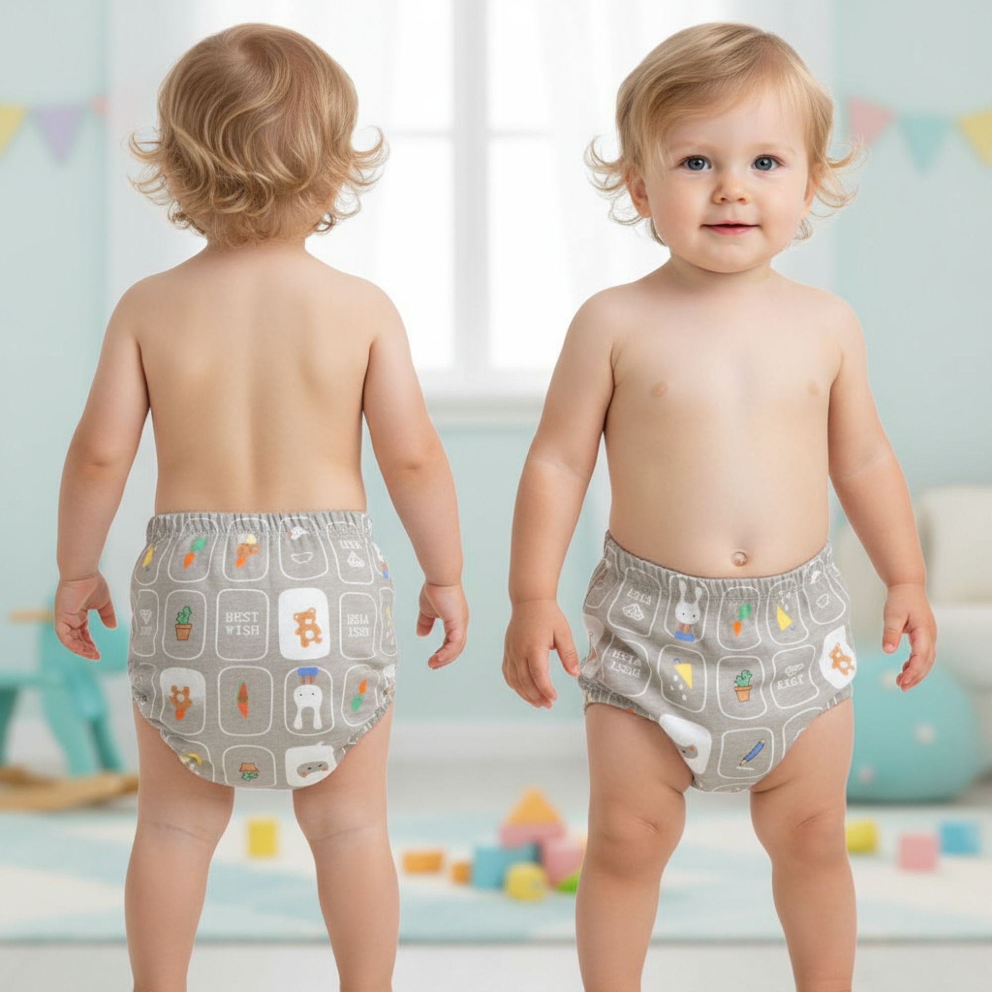 bembika Baby Potty Training Pants Cotton Potty Training Pants For Babies-picture-10