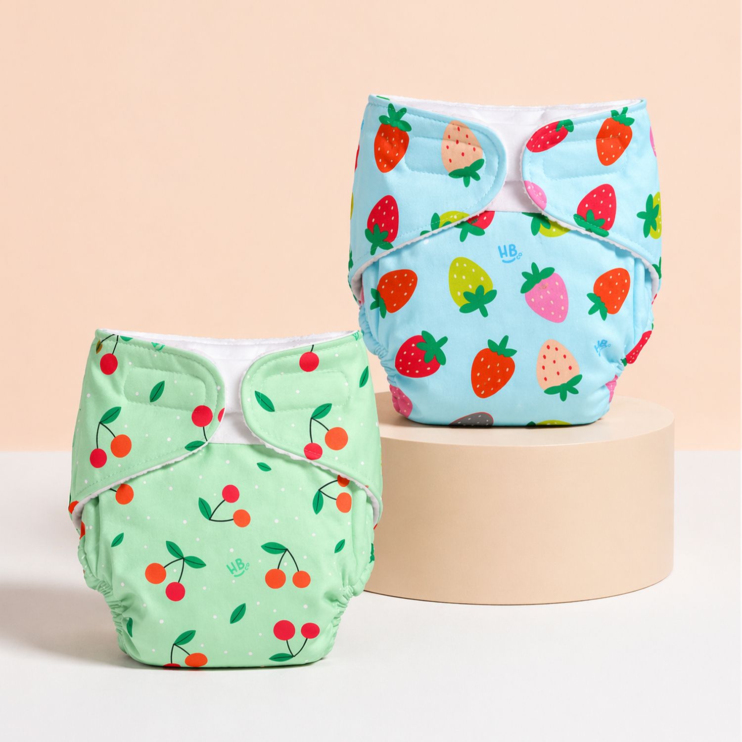 Advanced Nappy Pack of 2, Leak-Lock (6-24M) (Reusable Cloth Diaper Style)-image-8
