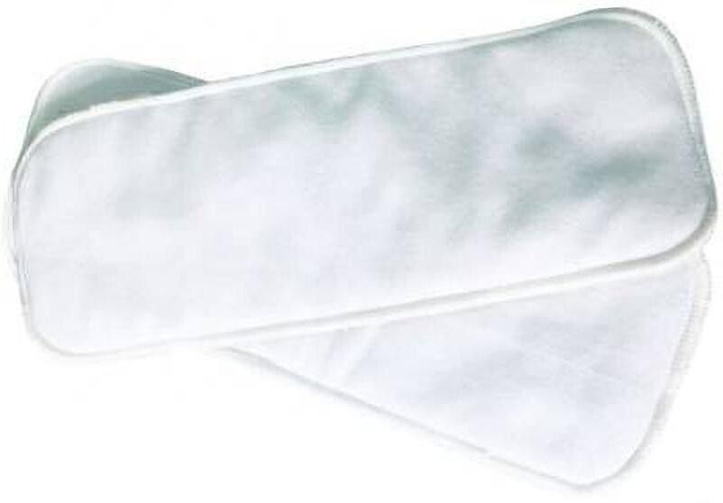 High Quality 4 layers Cotton Inserts Liners Cloth Diaper Nappy Reusable Washable for Baby Pad Diapers - S - M (2 Pieces)-image-30