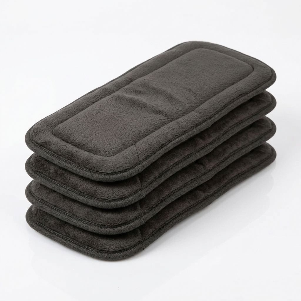 little love Quick Absorb Bamboo Inserts | Reusable Diaper Liners Pack of 4-picture-30