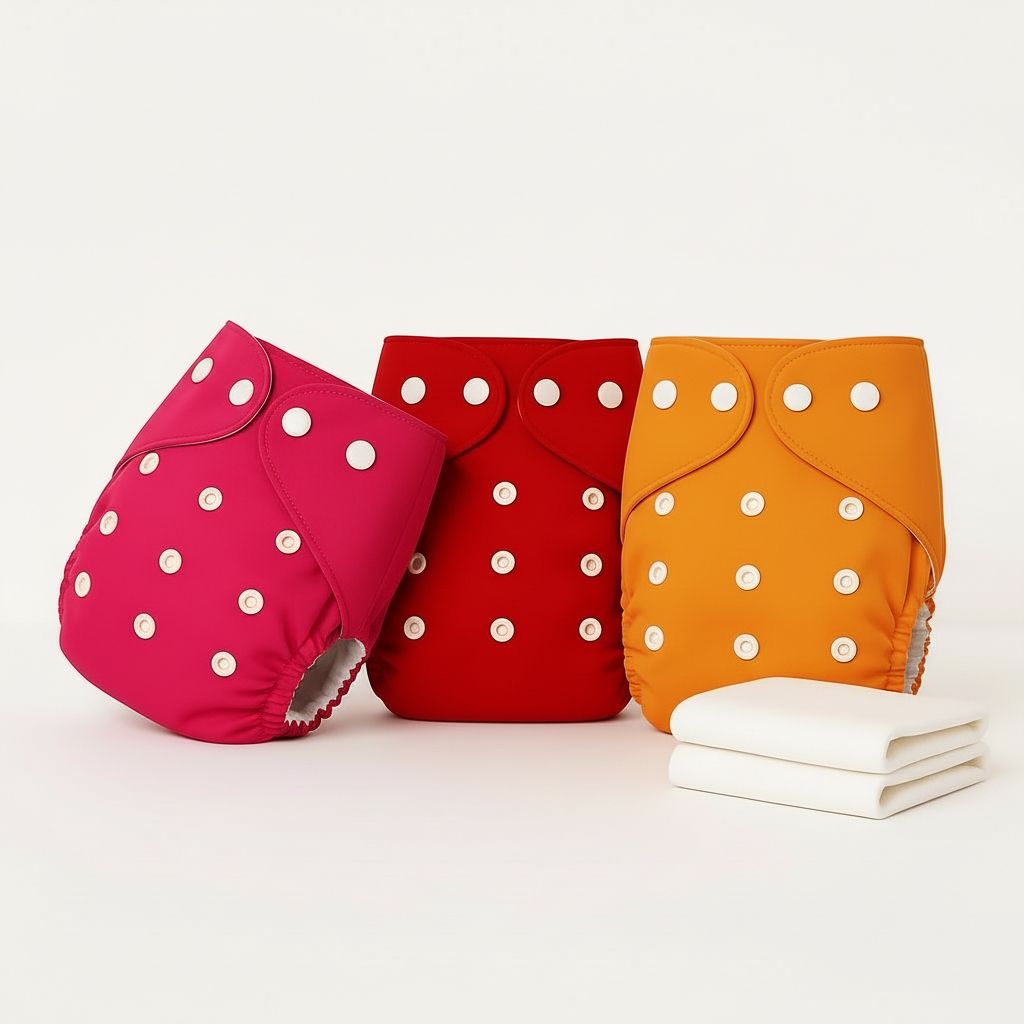 pentoo Eco-Friendly Reusable Cloth Diaper Set of 3-picture-40