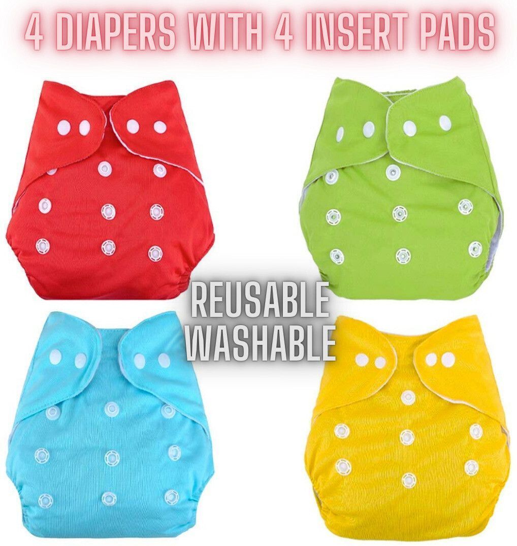 babepanda Adjustable Reusable, Washable Baby Diaper, Cloth Diaper/Nappy with Insert Pads-picture-10