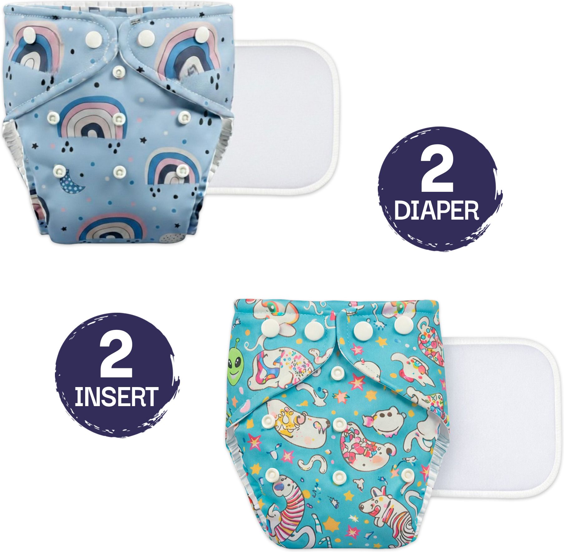 Reusable Cloth Diapers for Boys & Girls-image-14