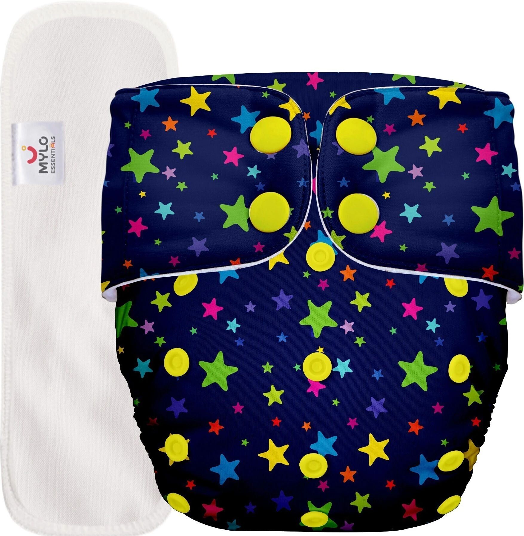 Baby Leak-Proof Baby Cloth Diaper | Reusable, Washable & Adjustable, 3M-3Y