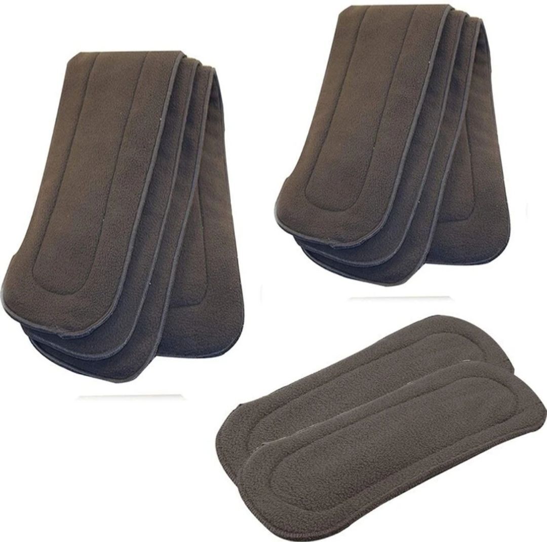 5 Layer Reusable Cloth Diaper Inserts/Nappy Liners, baby diaper insert-image-43