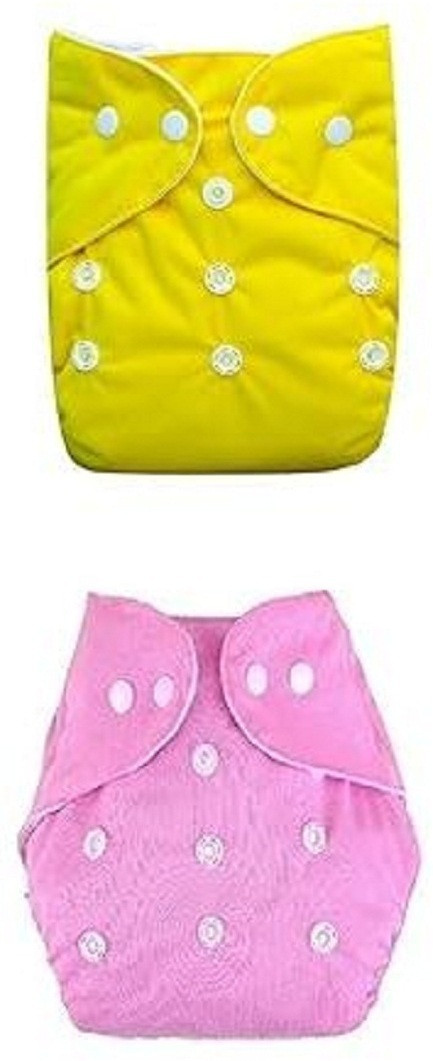 srmg Diaper Washable and Reusable Cloth Diaper for babies 0-3Years babies(Pack of 2) image 1