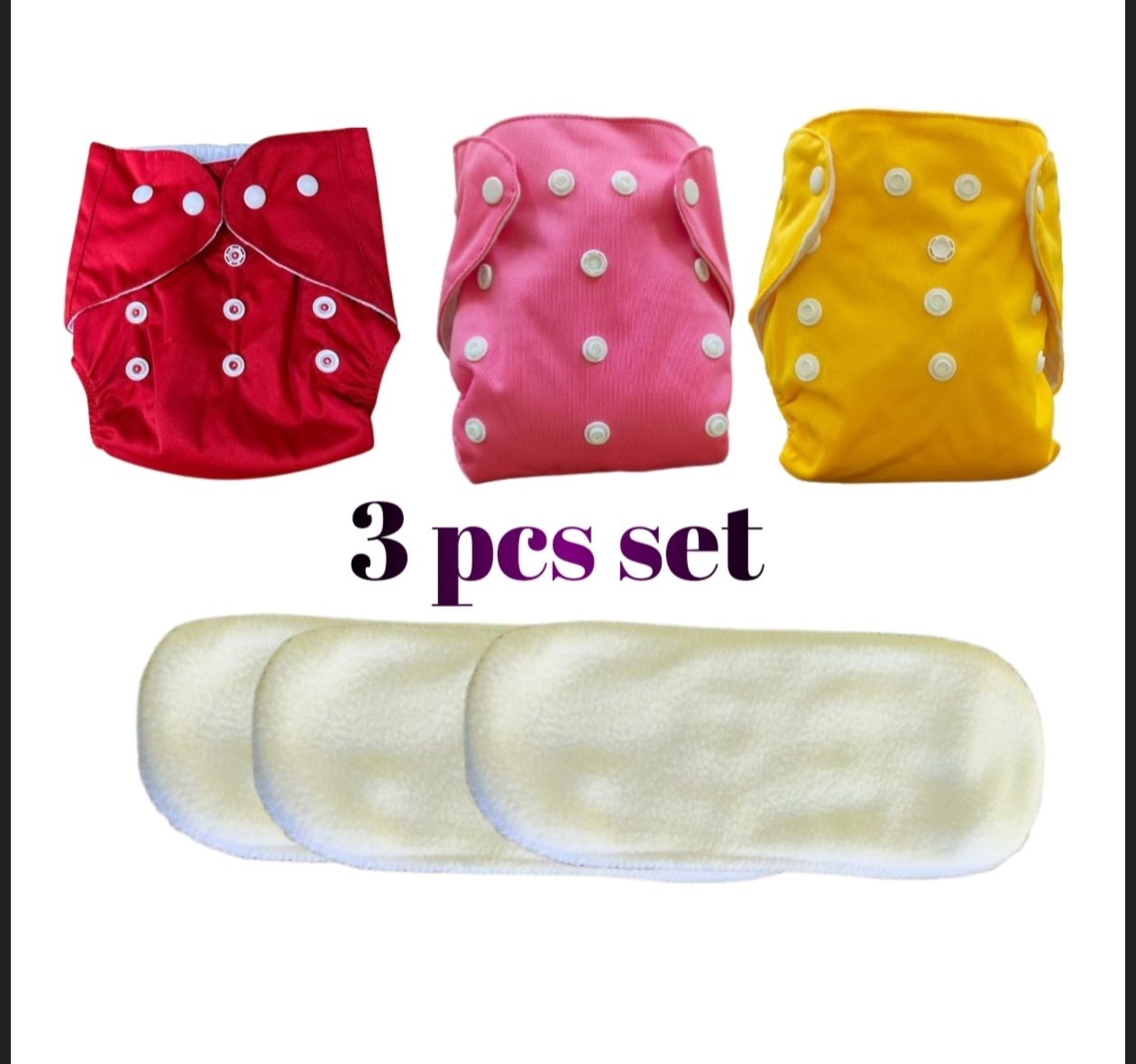 Baby nappy baby reusable clothes diapers and insert-image-11