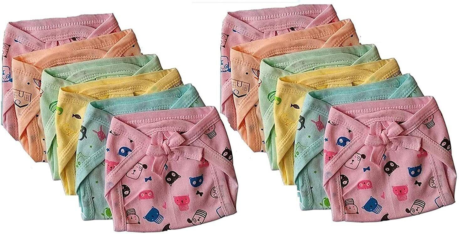 groovykids New Born Baby Cotton Hosiery Nappies, Nadi, Langot Washable Reusable-picture-25