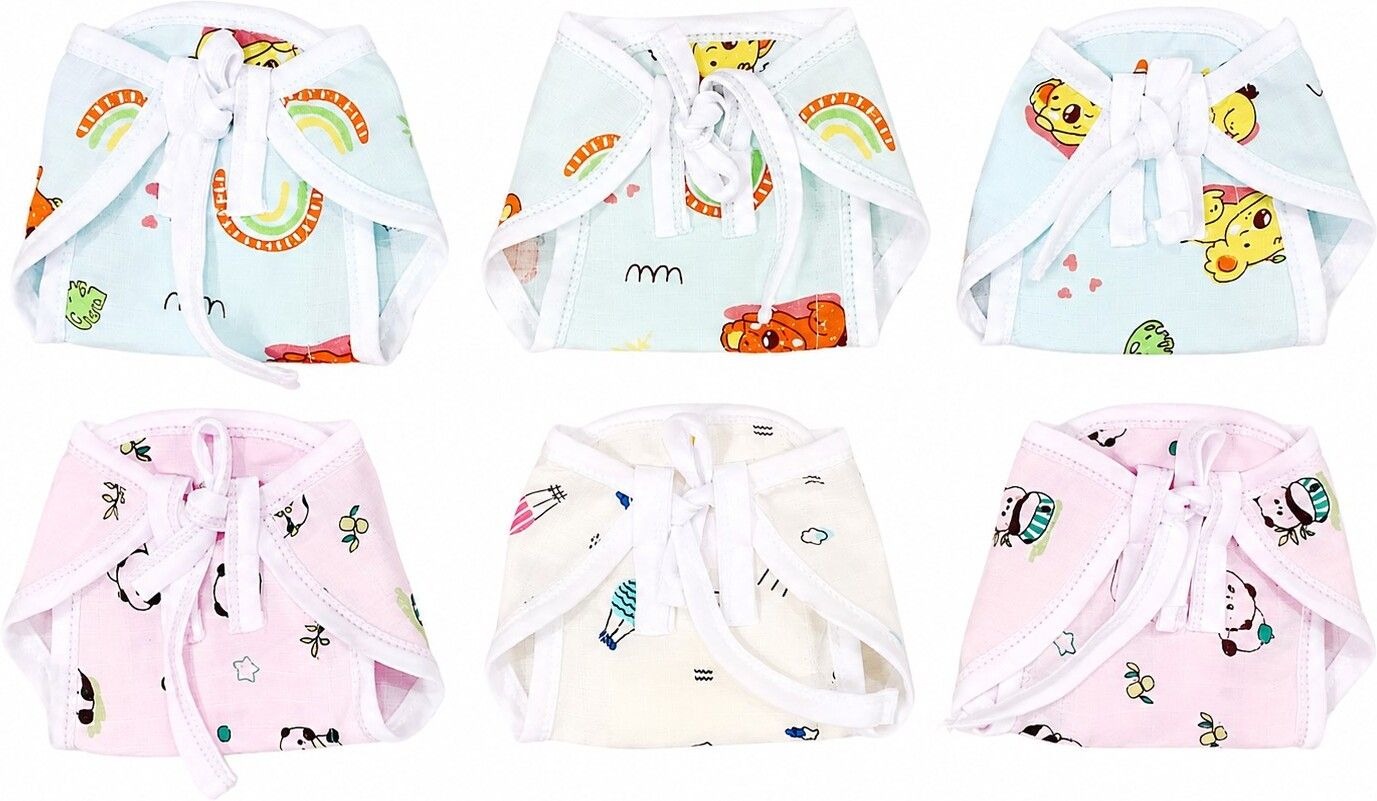 new born baby double layer cotton muslin baby langot-image-34