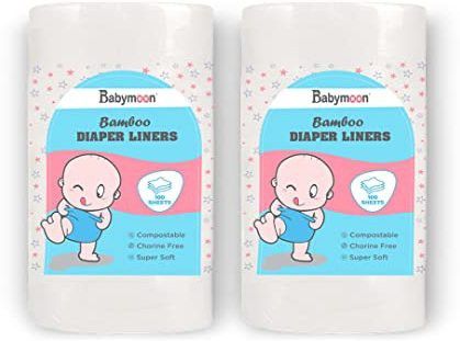babymoon Disposable Flushable Biodegradable Nappy Diaper Liners-200 Sheets-picture-14