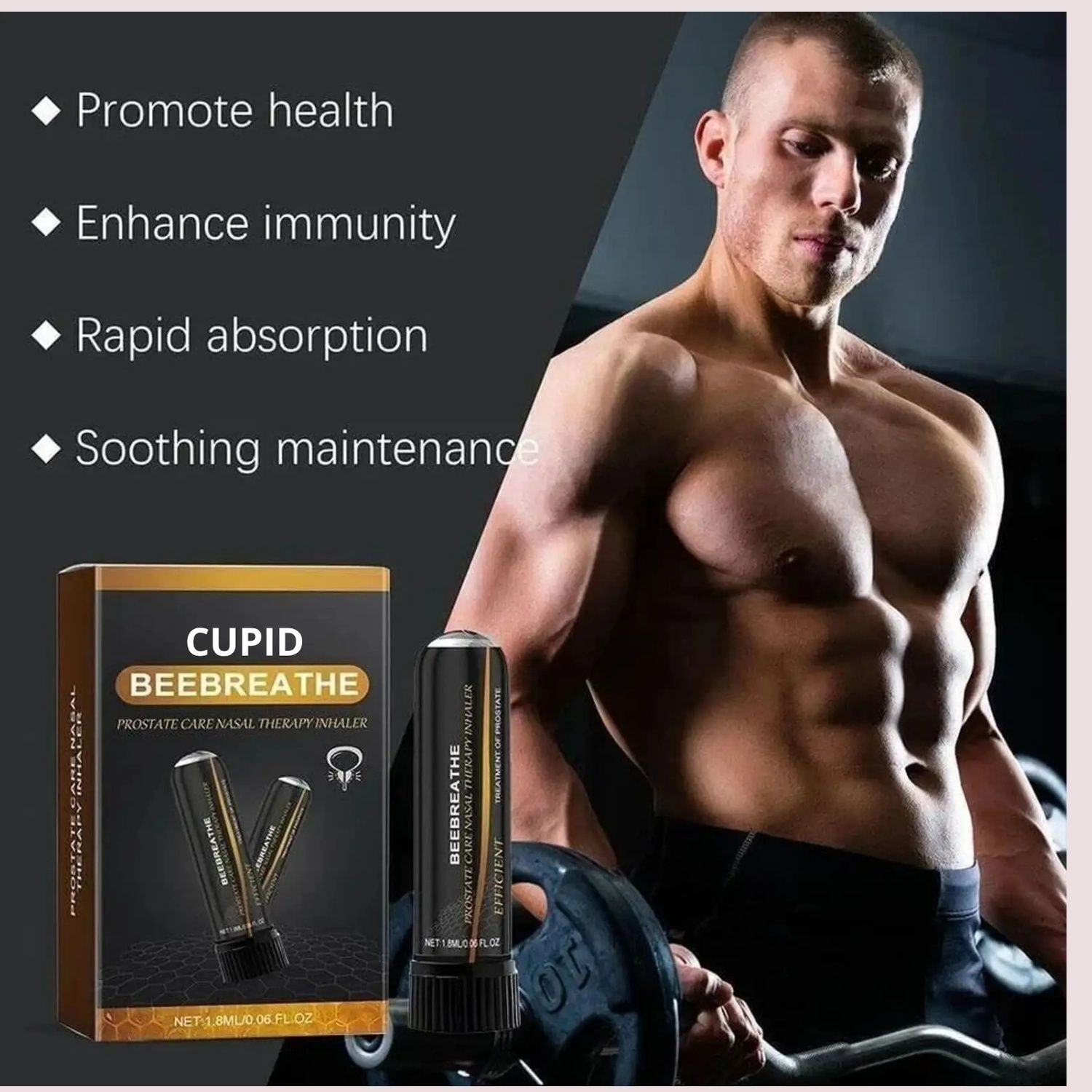 cupid Nasal Inhaler for Prostatte Wellness Nasal Inhaler Stick A1324 Manual Nasal Aspirator-picture-32
