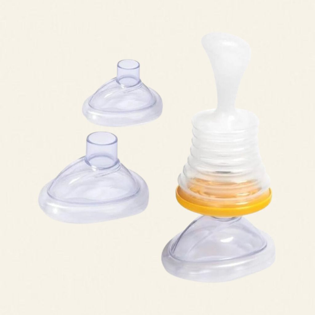 miyanistore Comfortable Baby Bottle Teat with Soft Silicone Material Manual Nasal Aspirator-picture-14